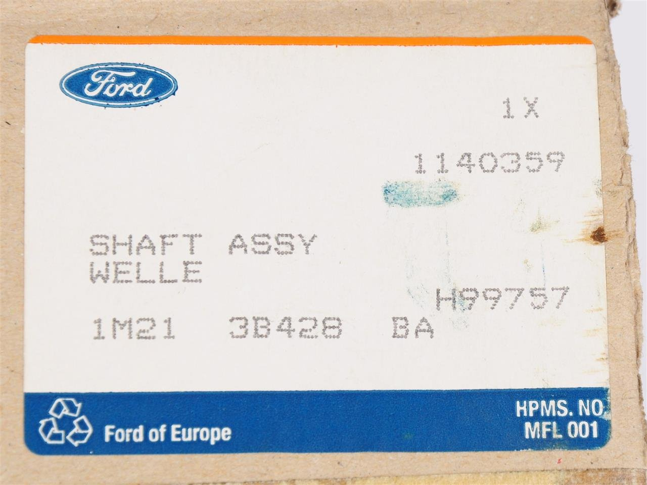 WAŁ MECHANIZMU RÓŻNICOWEGO GALAXY 00-06 _ 1140359 _ 1M21-3B428-BA