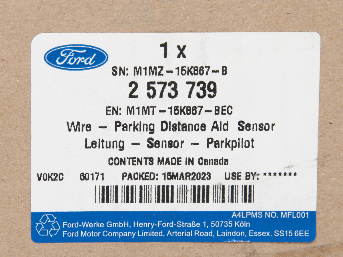 WIĄZKA ZDERZAKA PRZÓD EXPLORER 20- _ 2573739 _ M1MT-15K867-BEC _ M1MZ-15K867-B