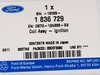 CEWKA ZAPŁONOWA FORD OE 1,5 ECOBOOST GTDI 4 CYL _ 1836729 _ DS7G-12A366-BB _ DS7Z-12029-B