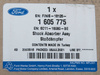 AMORTYZATOR TYŁ TRANSIT 08-14 _ 1605775 _ 6C11-18080-BE