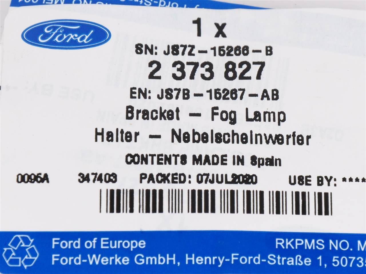 UCHWYT MOCOWANIE HALOGENU LEWEGO MONDEO 2019- _ 2373827 _ JS7B-15267-AB