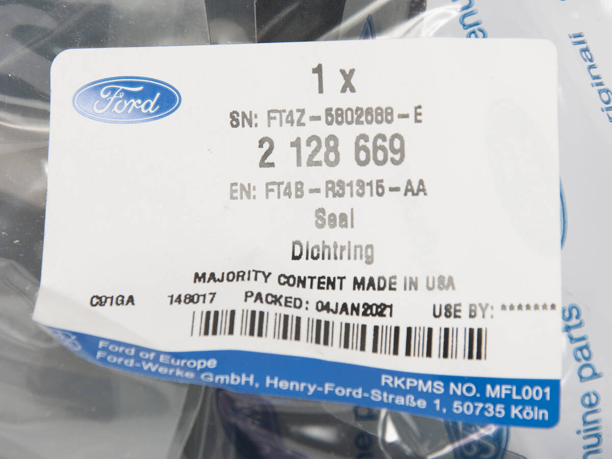 IZOLACJA LEWA BŁOTNIKA TYŁ EDGE 15- 18- _ 2128669 _ FT4B-R31315-AA