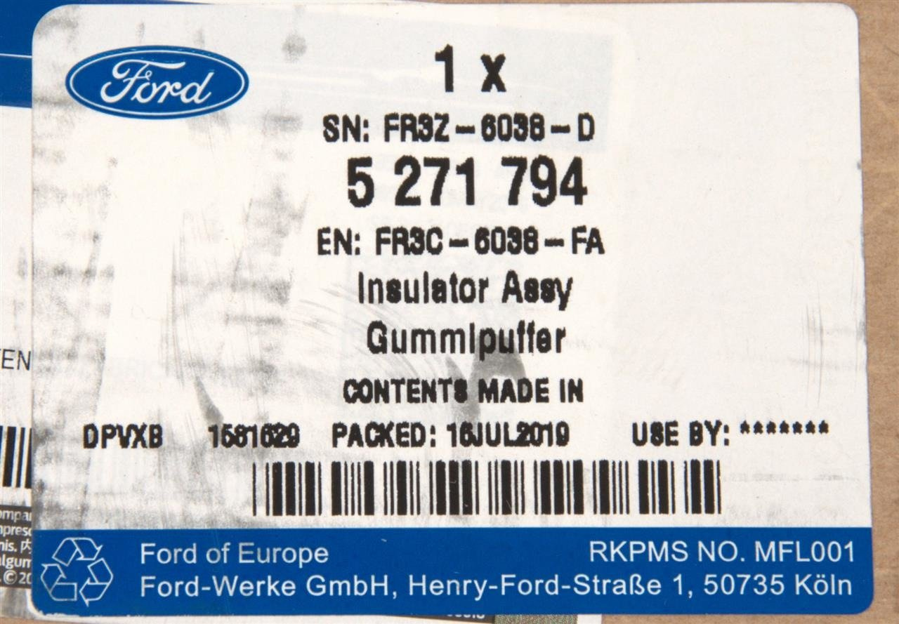 PODUSZKA SILNIKA MUSTANG 15- 17- _ 5271794 _ FR3C-6038-FA _ FR3Z-6038-D