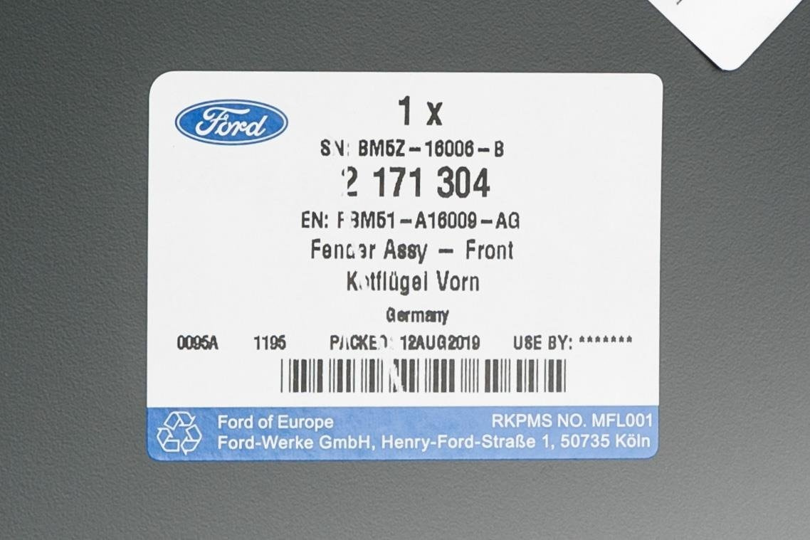 BŁOTNIK PRZÓD LEWY FOCUS MK3 2011-2014, 2014-_ 2171304 _ PBM51-A16009-AG _ BM5Z-16006-B _ GTU_07