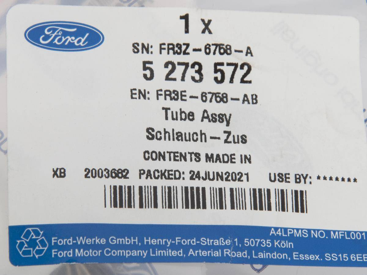 PRZEWÓD ODPOWIETRZANIA ODMY 5.0 MUSTANG 15-17 _ 5273572 _ FR3E-6758-AB _ FR3Z-6758-A