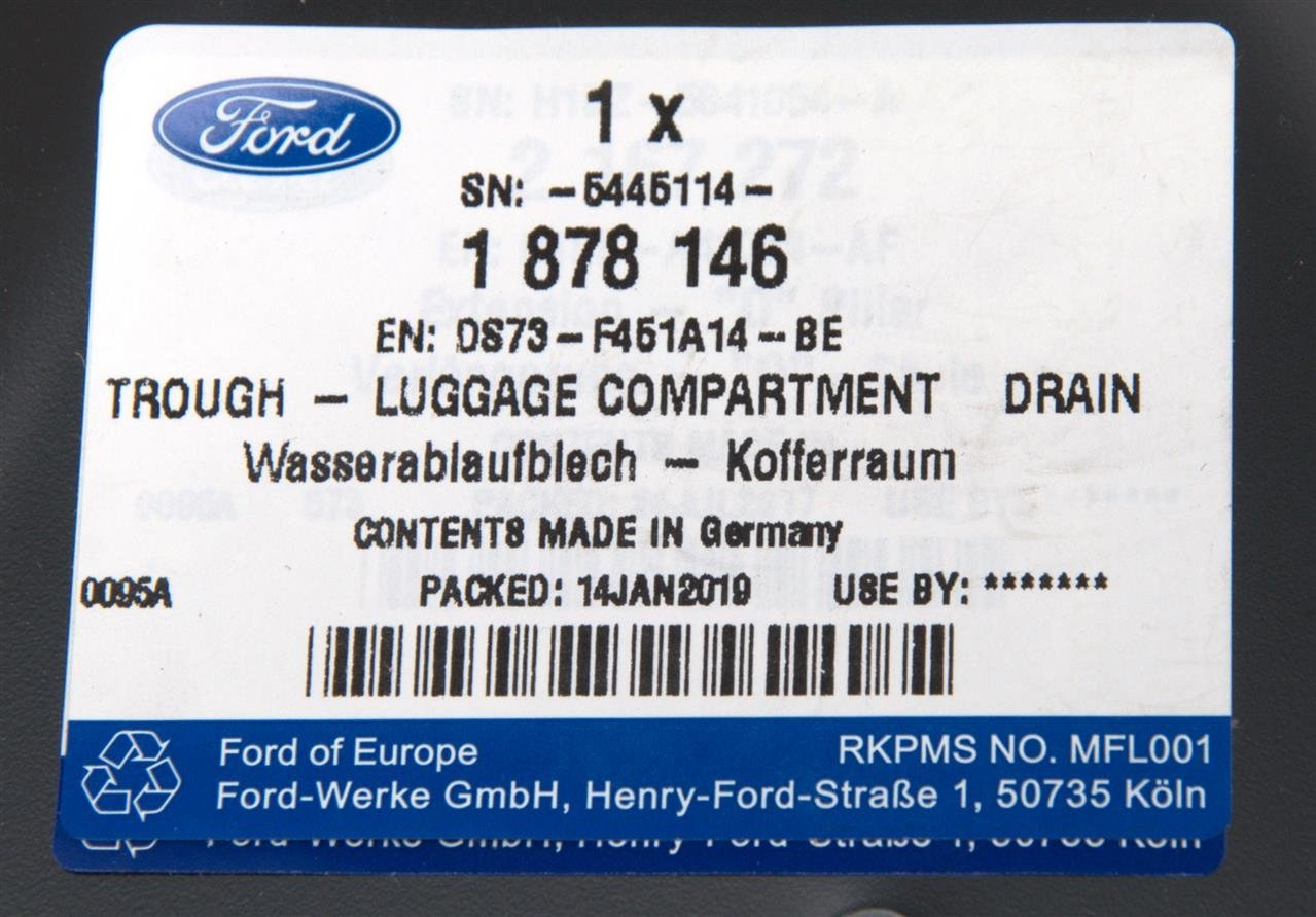 MOCOWANIE LAMPY PRAWY TYŁ MONDEO MK5 FUSION USA _ 2449290 _ DS73-F451A14-BE _ GTU_07