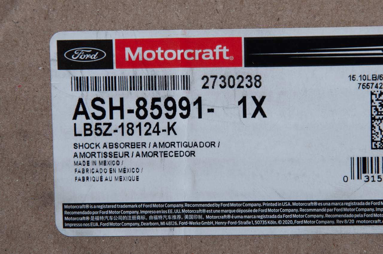 AMORTYZATOR PRZÓD LEWY EXPLORER 20- ASH-85991