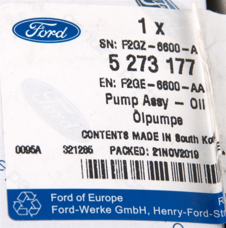 POMPA OLEJOWA FORD OE 2,0 / 2,3 ECOBOOST