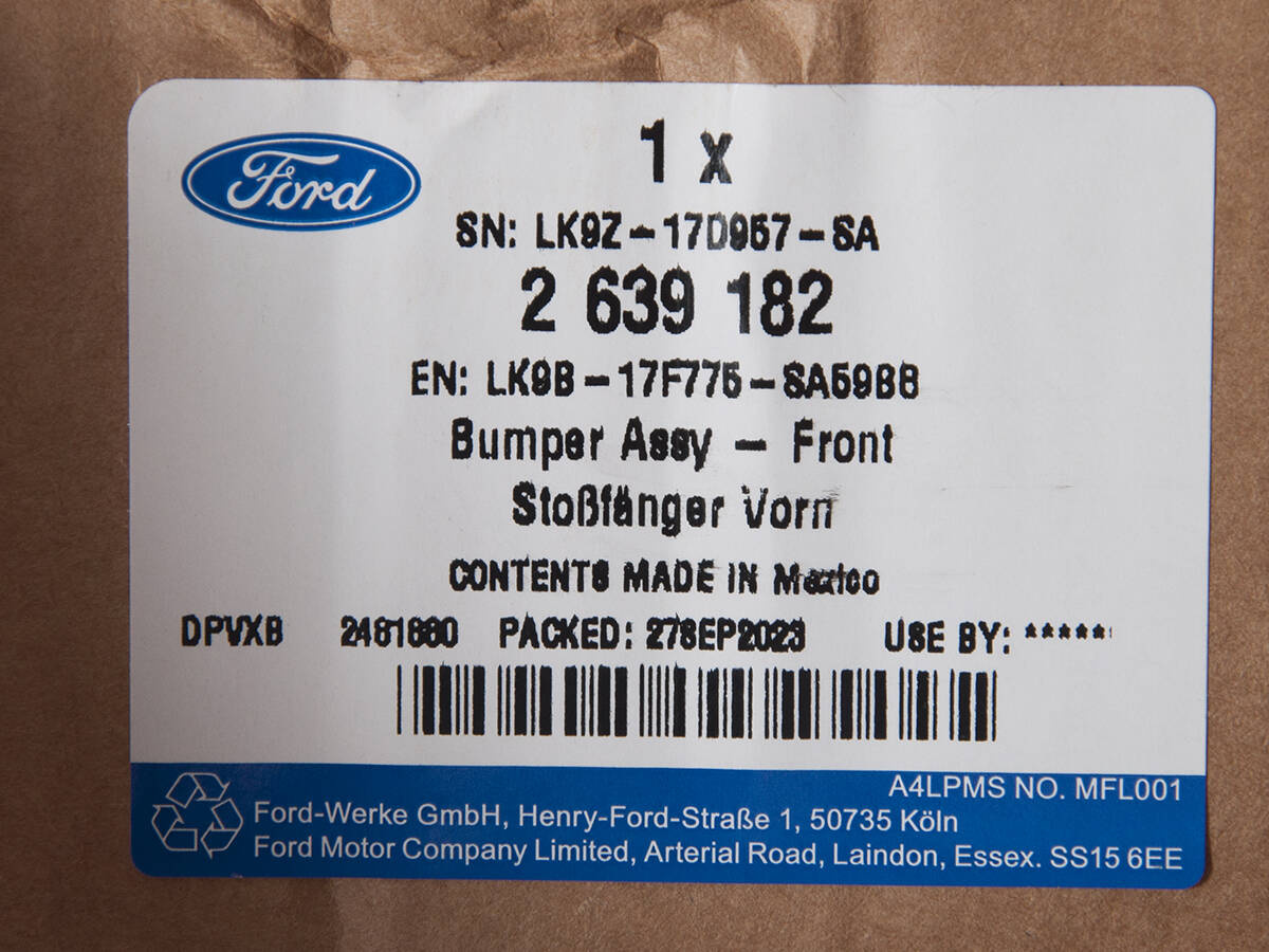 SPOJLER HOKEJ ZDERZAKA PRZÓD MUSTANG MACH-E 21- _ 2639182 _ LK9B-17F775-SA59B8