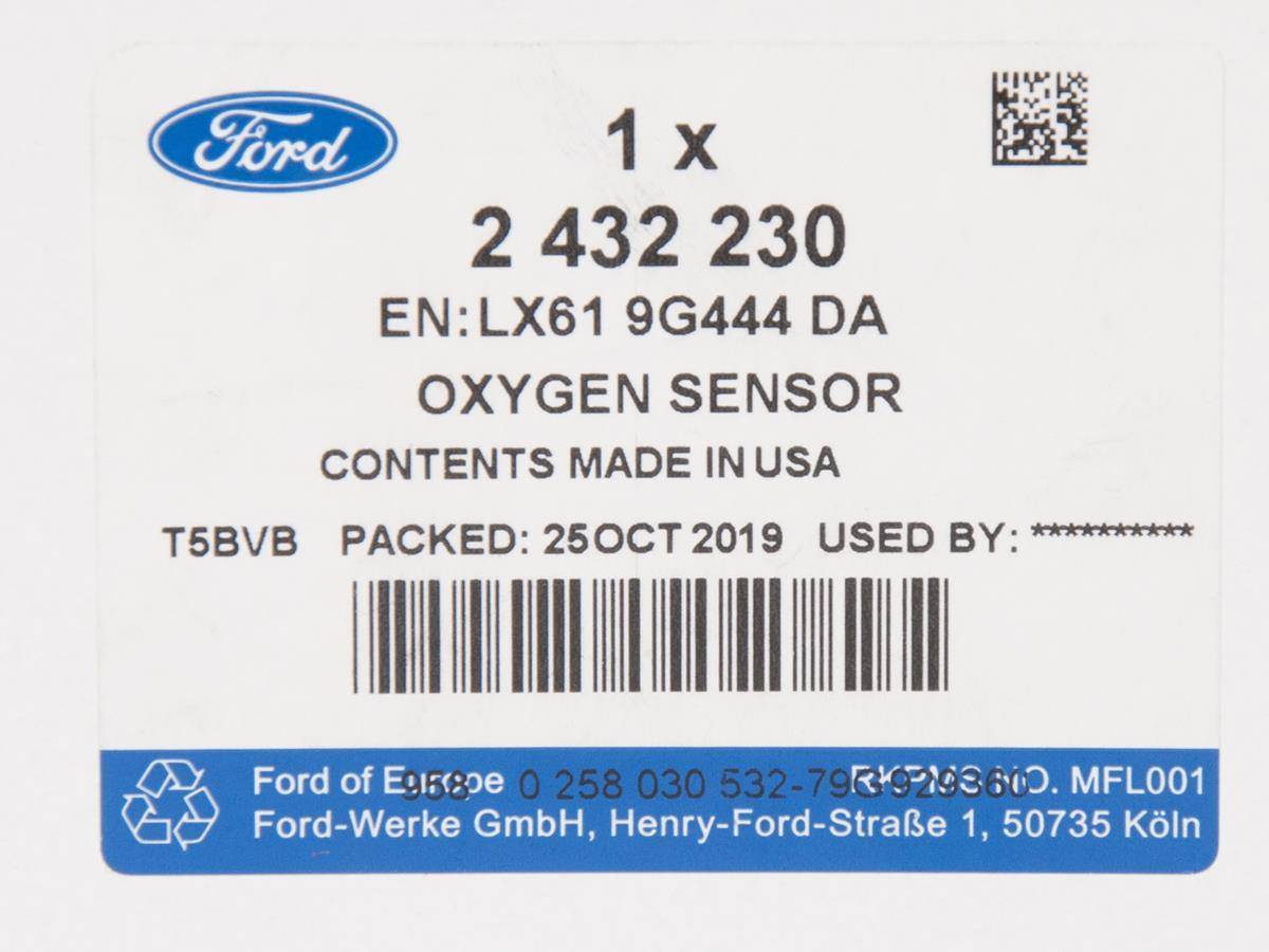 SONDA LAMBDA ZA KATALIZATOREM KUGA ESCAPE USA 20- _ 2432230 _ LX61-9G444-DA