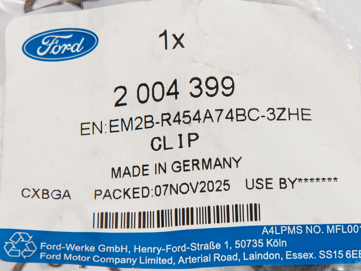 ZACISK ROLETY TYŁ S-MAX/GALAXY 15- _ 2004399 _ EM2B-R454A74-BC3ZHE