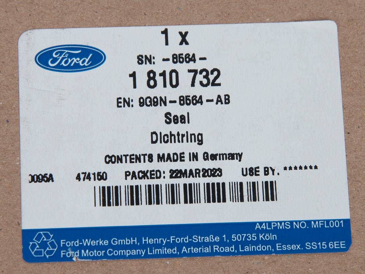 POMPKA WODY UKŁADU OGRZEWANIA MONDEO 07-14 _ 1810732 _ 9G9N-8564-AB