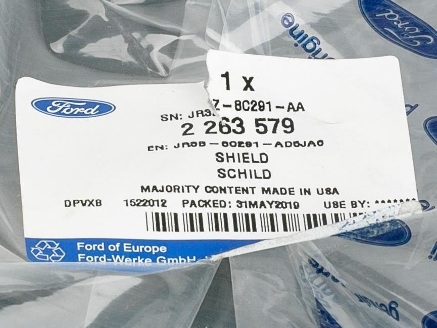 NAKŁADKA PASA PRZEDNIEGO MUSTANG 2017- _ 2263579 _ JR3B-8C291-AD5JA6 _ JR3Z-8C291-AA _ GTU_07