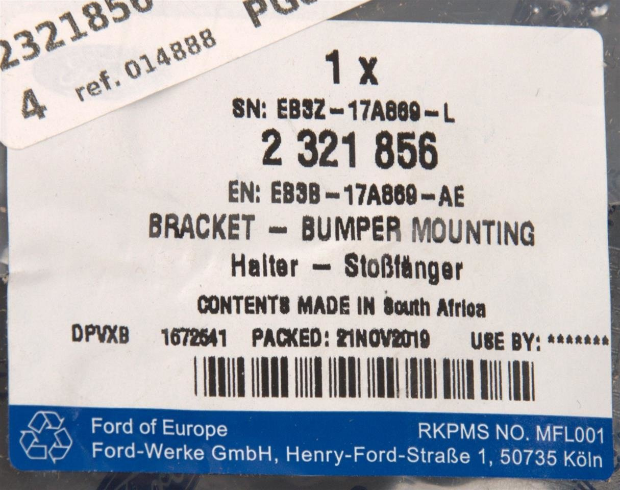 ŚLIZG ZDERZAKA PRAWY PRZÓD RANGER 2015- _ 2321856 _ EB3B-17A869-AE