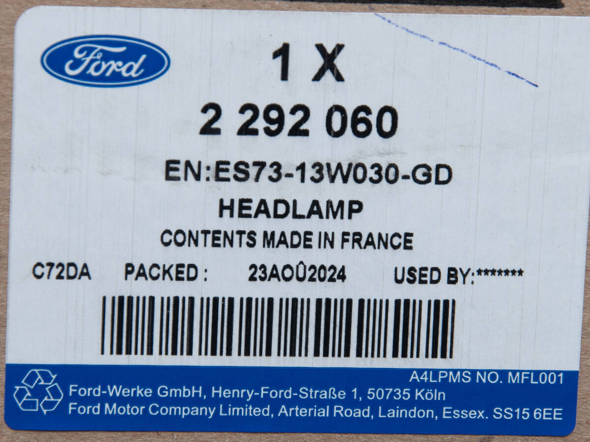 REFLEKTOR LEWY MONDEO MK5 18-22 FORD OE _ 2292060 _ ES73-13W030-GD _ GTU_07