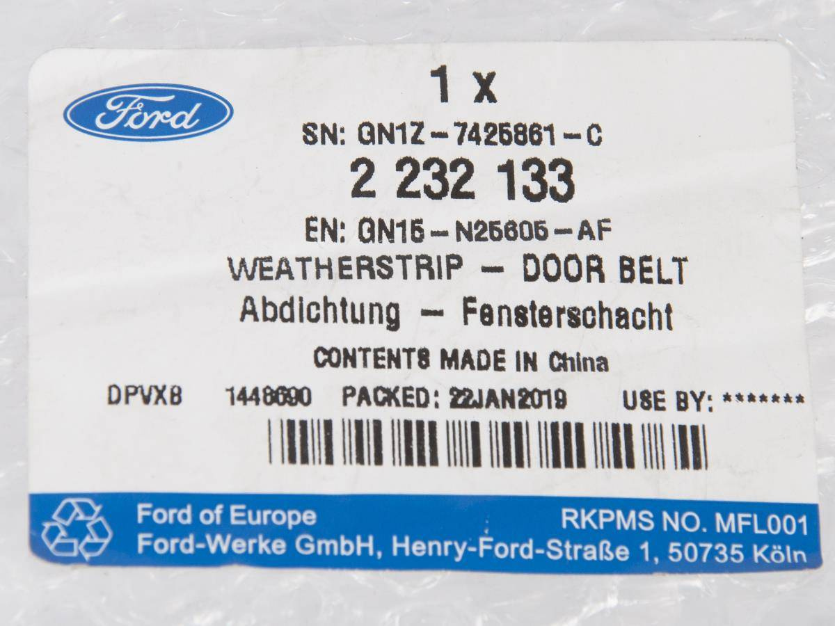 LISTWA PRZYSZYBOWA LEWY TYŁ ECOSPORT 17- _ 2232133 _ GN15-N25605-AF _ GN1Z-7425861-C