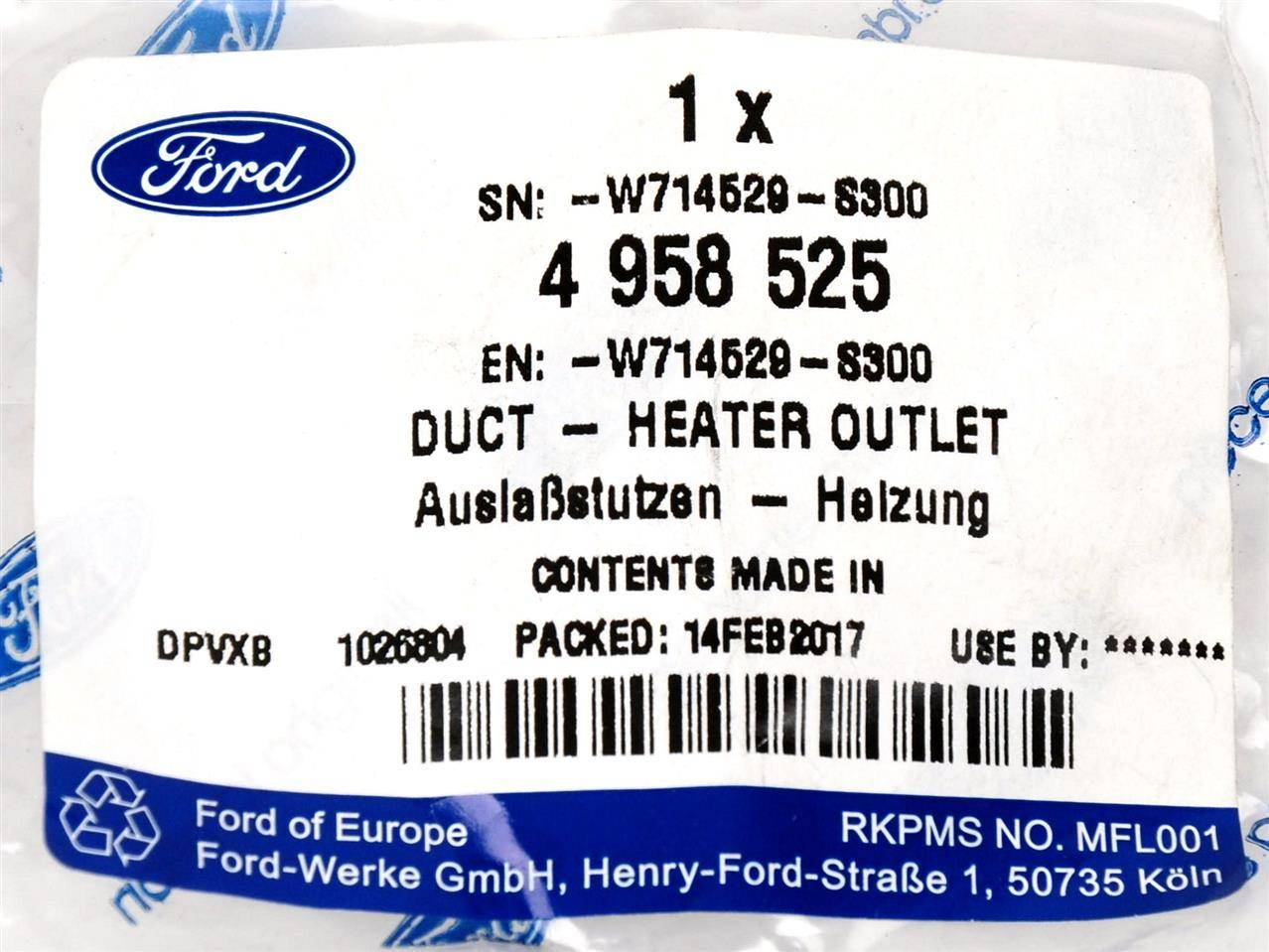 KOŁEK 7.9 X 1-11 MUSTANG 2015- / 17- _ 4958525 _ W714529-S300 _ W714529-S300