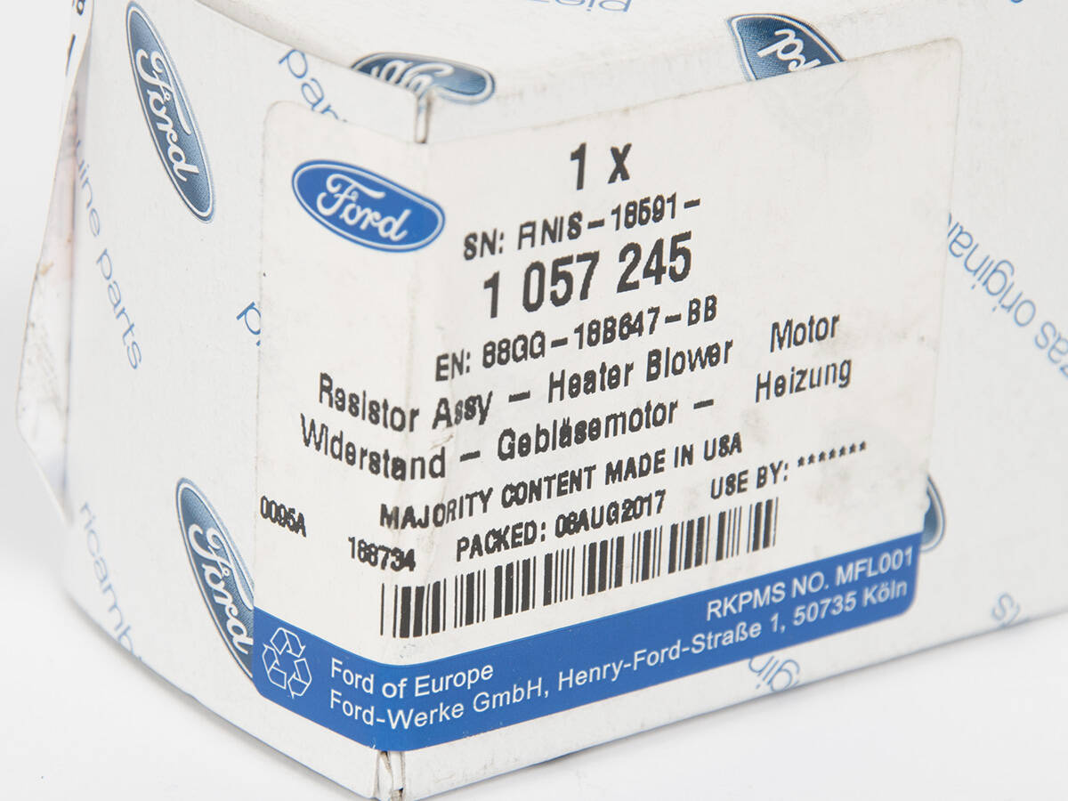 REZYSTOR DMUCHAWY ESCORT 95-01 _ 1057245 _ 88GG-18B647-BB