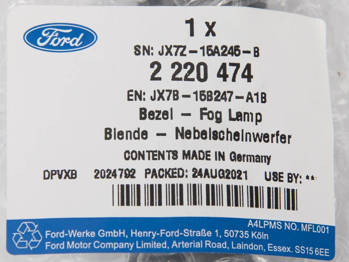 LISTWA LEWA ZDERZAKA PRZÓD FOCUS 18- _ 2220474 _ JX7B-15B247-A1B _ GTU_07