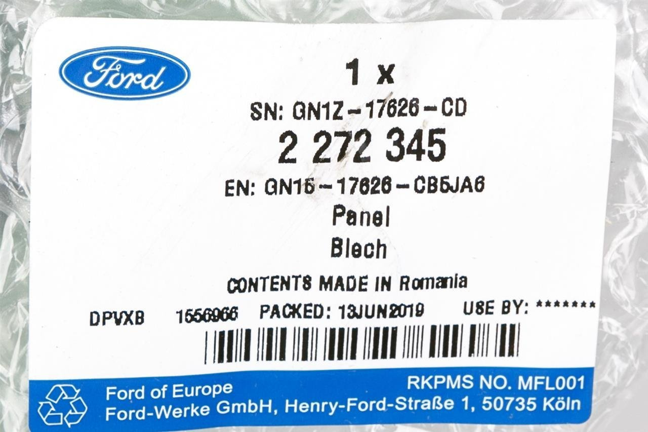 LISTWA DOLNA ZDERZAKA PRZÓD ECOSPORT MK2 2017- _ 2272345 _ GN15-17626-CB5JA6 _ GN1Z-17626-CD _ GTU_07