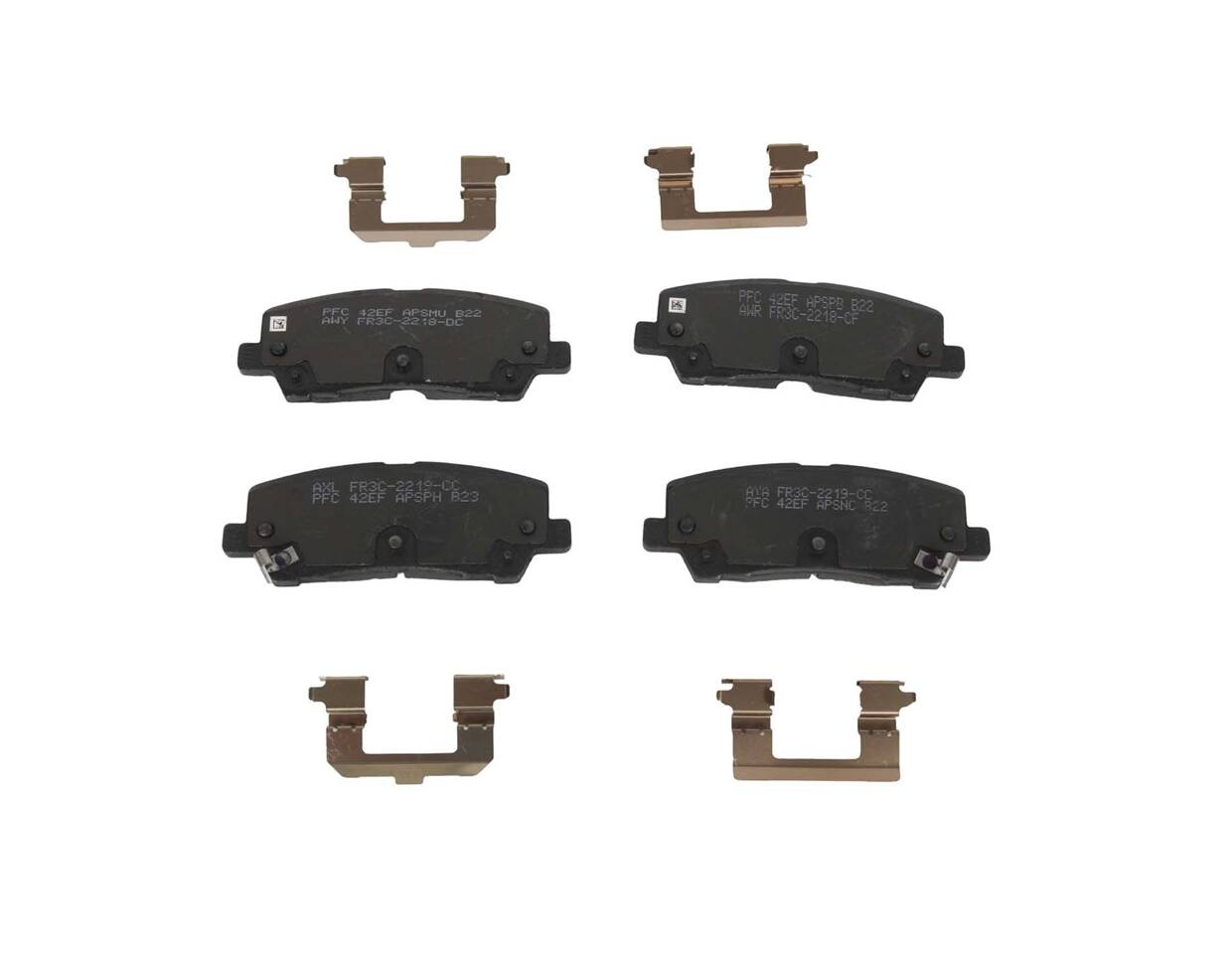 KLOCKI HAMULCOWE TYŁ FORD MUSTANG 16-23 _ 2310233 _ GR3C-2M008-DC _ GTU_07