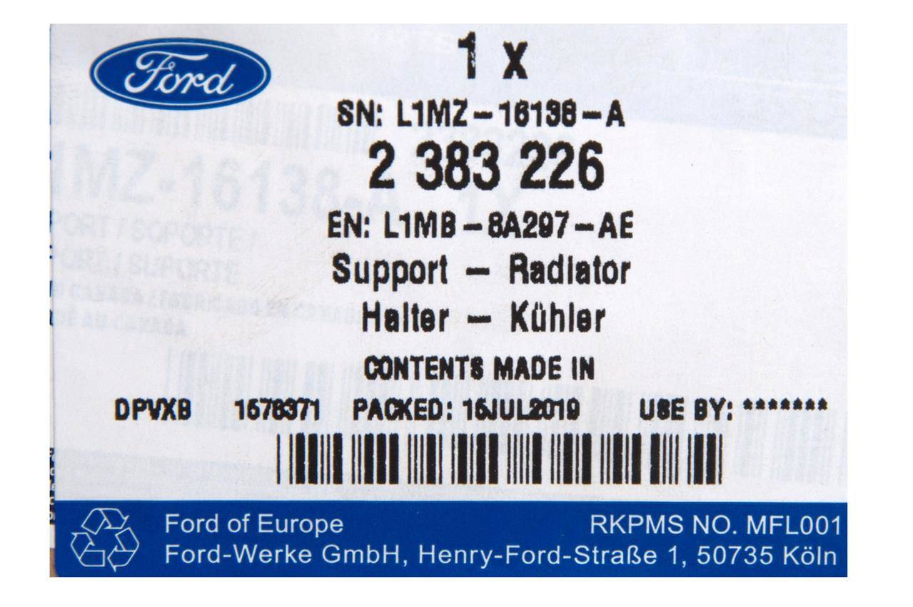 WSPORNIK PRZEDNI CHŁODNICY EXPLORER 20- 2582882