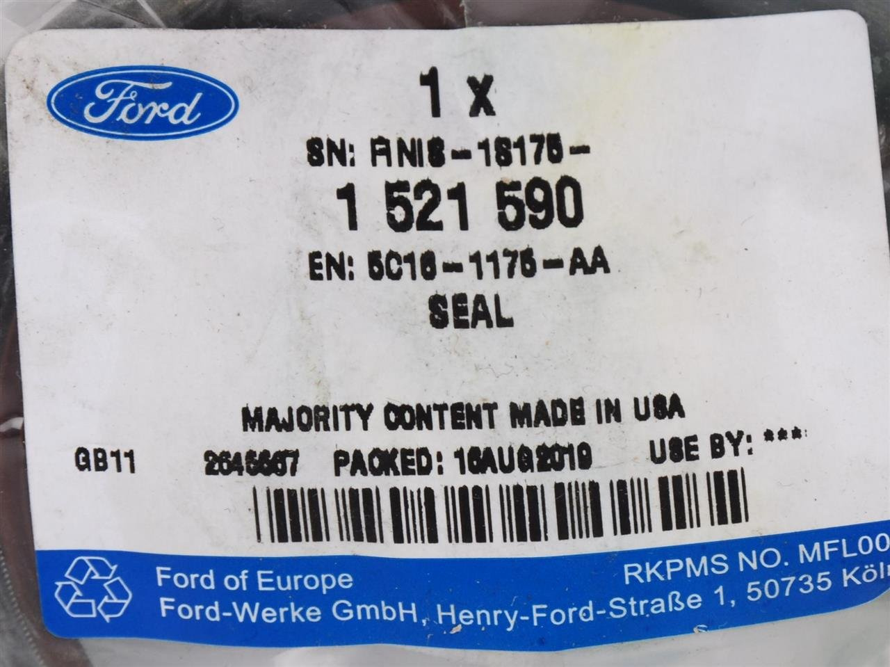 USZCZELNIACZ OSI TYLNEJ TRANSIT 00- 06- _ 1521590 _ 5C16-1175-AA _ GTU_07