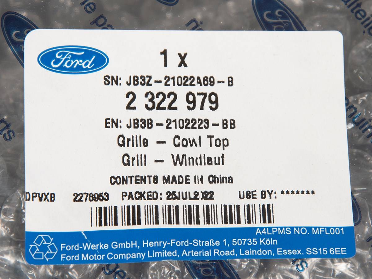 PODSZYBIE LEWE PRZEDNIE RANGER 19- _ 2322979 _ JB3B-2102223-BB