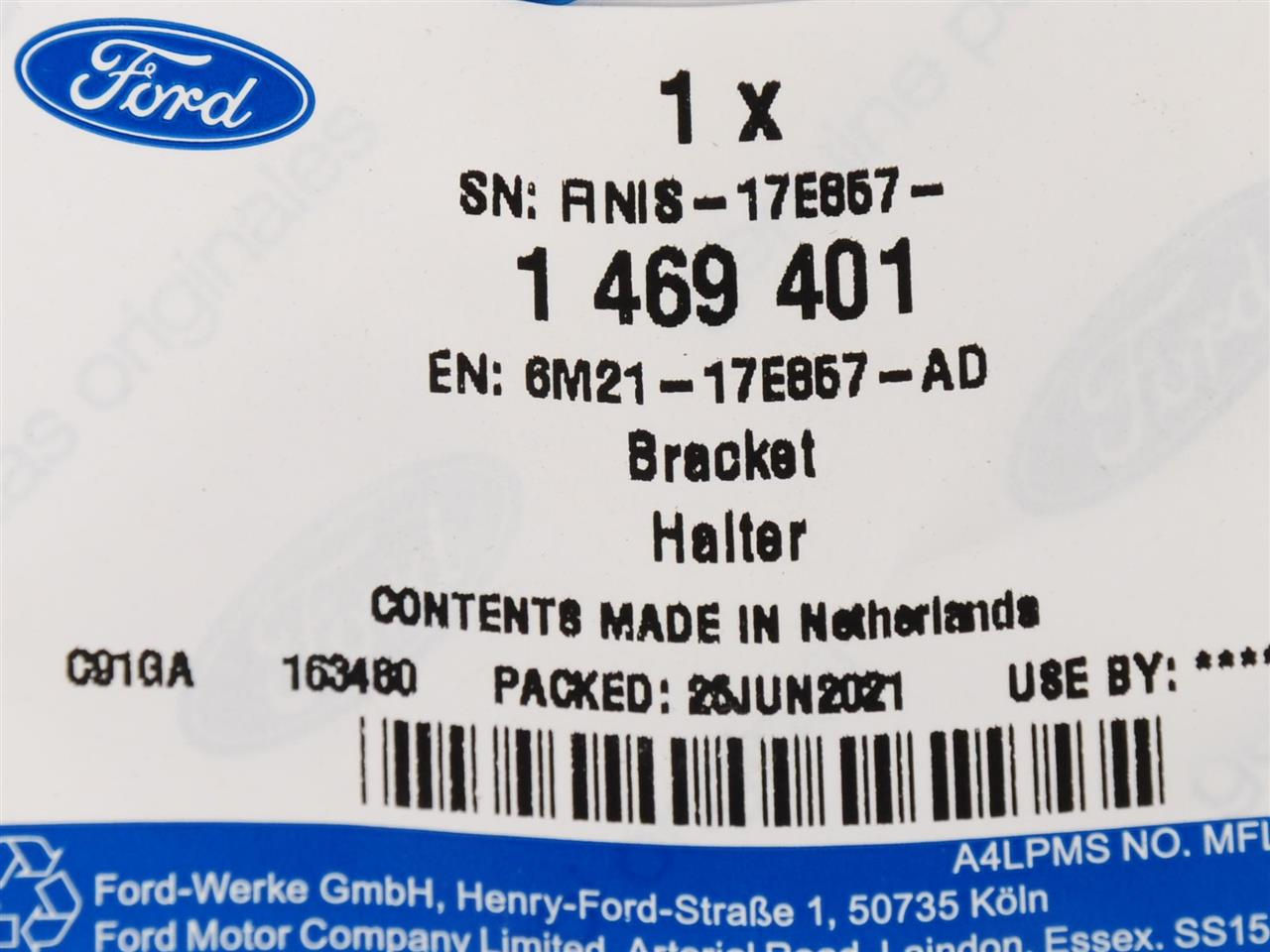 ŚLIZG ZDERZAKA LEWY PRZÓD GALAXY 2006-10 _ 1469401 _ 6M21-17E857-AD _ GTU_07