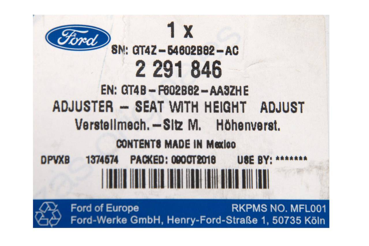 REGULACJA PASA PRZÓD PRAWA / LEWA EDGE 18- _ 2291846 _ GT4B-F602B82-AA3ZHE _ GT4Z-54602B82-AC _ GTU_07