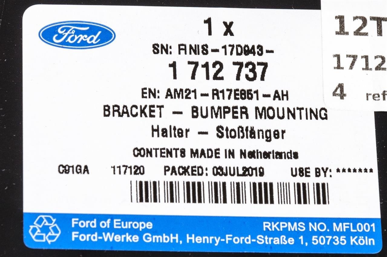 ŚLIZG ZDERZAKA LEWY TYŁ S-MAX 2010-2015 _ 1712737 _ AM21-R17E851-AH