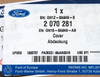 OSŁONA GÓRNA SILNIKA ECSPORT 2.0L USA FORD OE _ 2070281 _ GN15-6A949-AB _ GN1Z-6A949-B