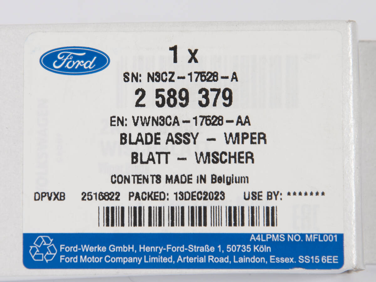 PIÓRA WYCIERACZEK PRZÓD TRANSIT/TOURNEO CONNECT 22- _ 2589379 _ VWN3CA-17528-AA