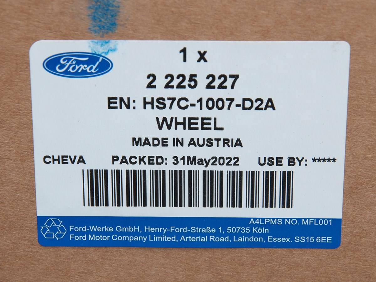 FELGA ALUMINIOWA MONDEO 19-22 18" STYL 1 _ 2225227 _ HS7C-1007-D2A