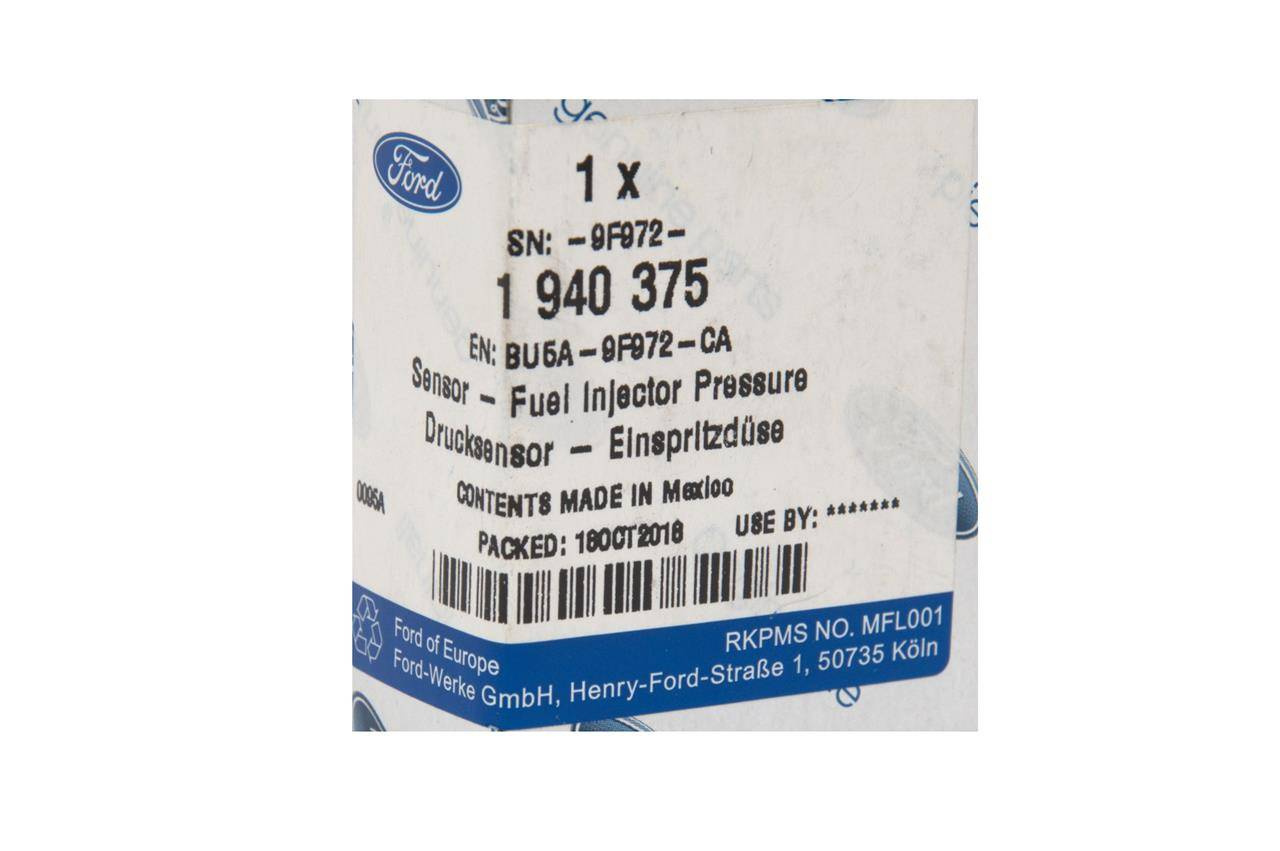 CZUJNIK CIŚNIENIA PALIWA FORD 1,0 1,5 1,6 2,3 EB _ 1940375 _ BU5A-9F972-CA _ BU5Z-9F972-B