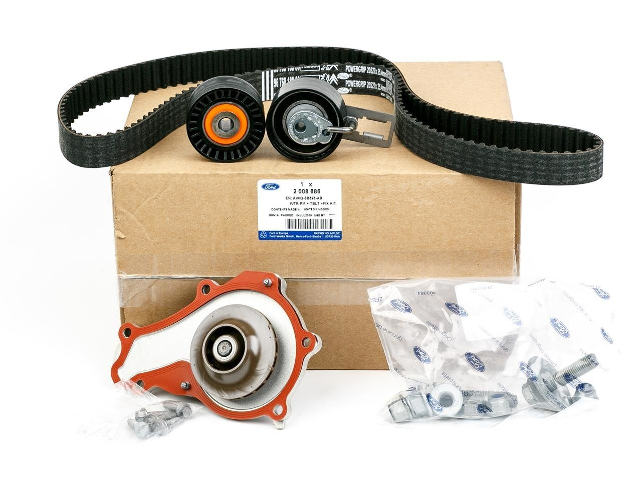 ZESTAW ROZRZĄDU FORD 1,6 SOHC DIESEL _ 2008686 _ AV6Q-8B596-AB