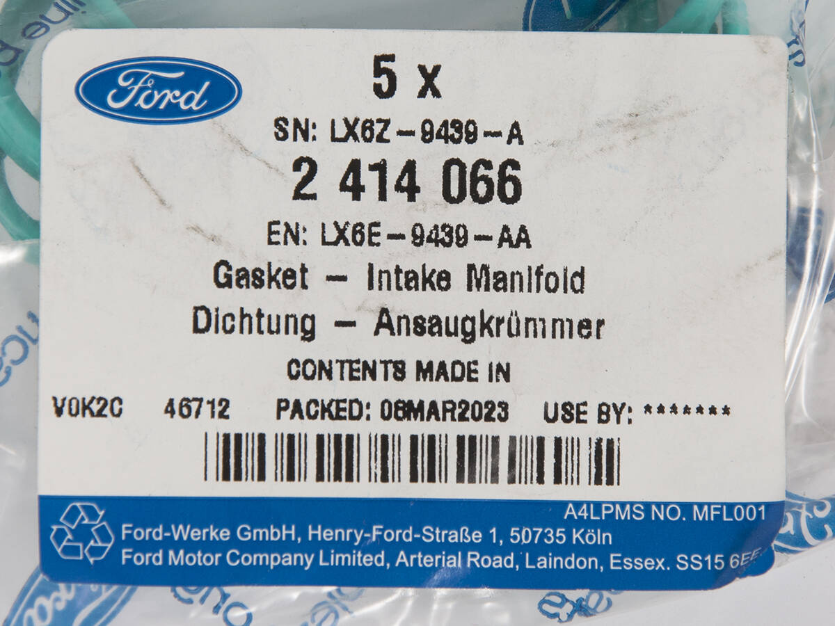 USZCZELKA KOLEKTORA SSĄCEGO KUGA 20- 2,5 HYBRID _ 2414066 _ LX6E-9439-AA _ LX6Z-9439-A