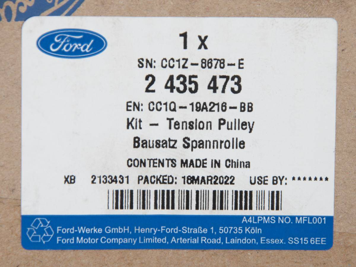 KOŁO PASOWE NAPINAJĄCE TRANSIT 11- 14- _ 2435473 _CC1Q-19A216-BB