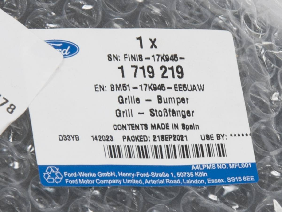 KRATKA ZDERZAKA PRZÓD ŚRODKOWA FOCUS 11-15 _ 1719219 _ BM51-17K945-EE5UAW _ GTU_07