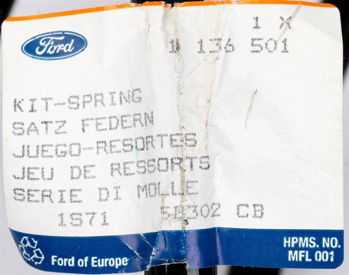 SPRĘŻYNA AMORTYZATORA PRZÓD MONDEO 2000-2007 _ 1136501 _ 1S71-5B302-CB