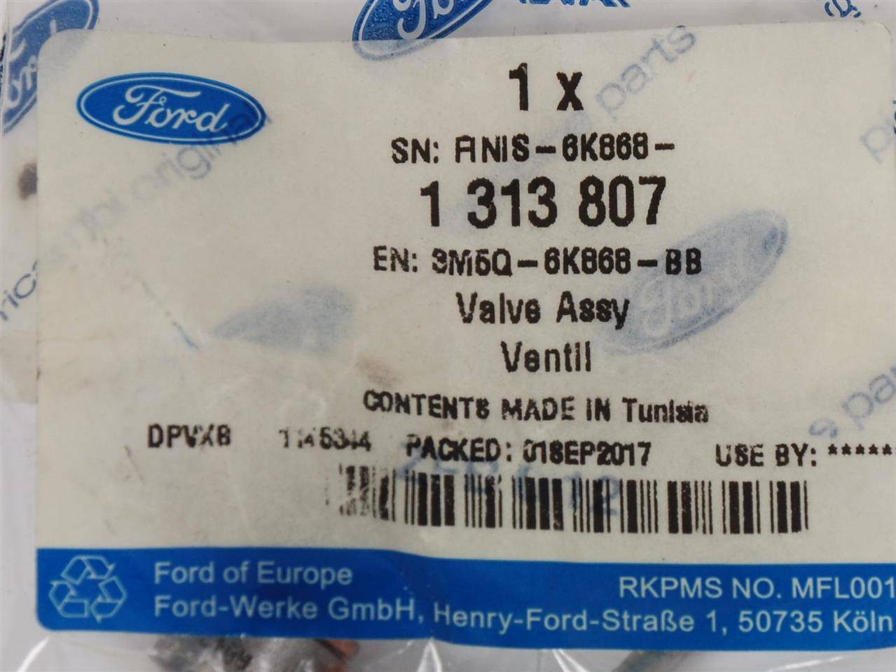 DYSZA CHŁODZENIA TŁOKA FOCUS 03- 08-/ KUGA 08-12 / MONDEO 07-14 / S-MAX/GALAXY 06-15 _ 1313807 _ 3M5Q-6K868-BB