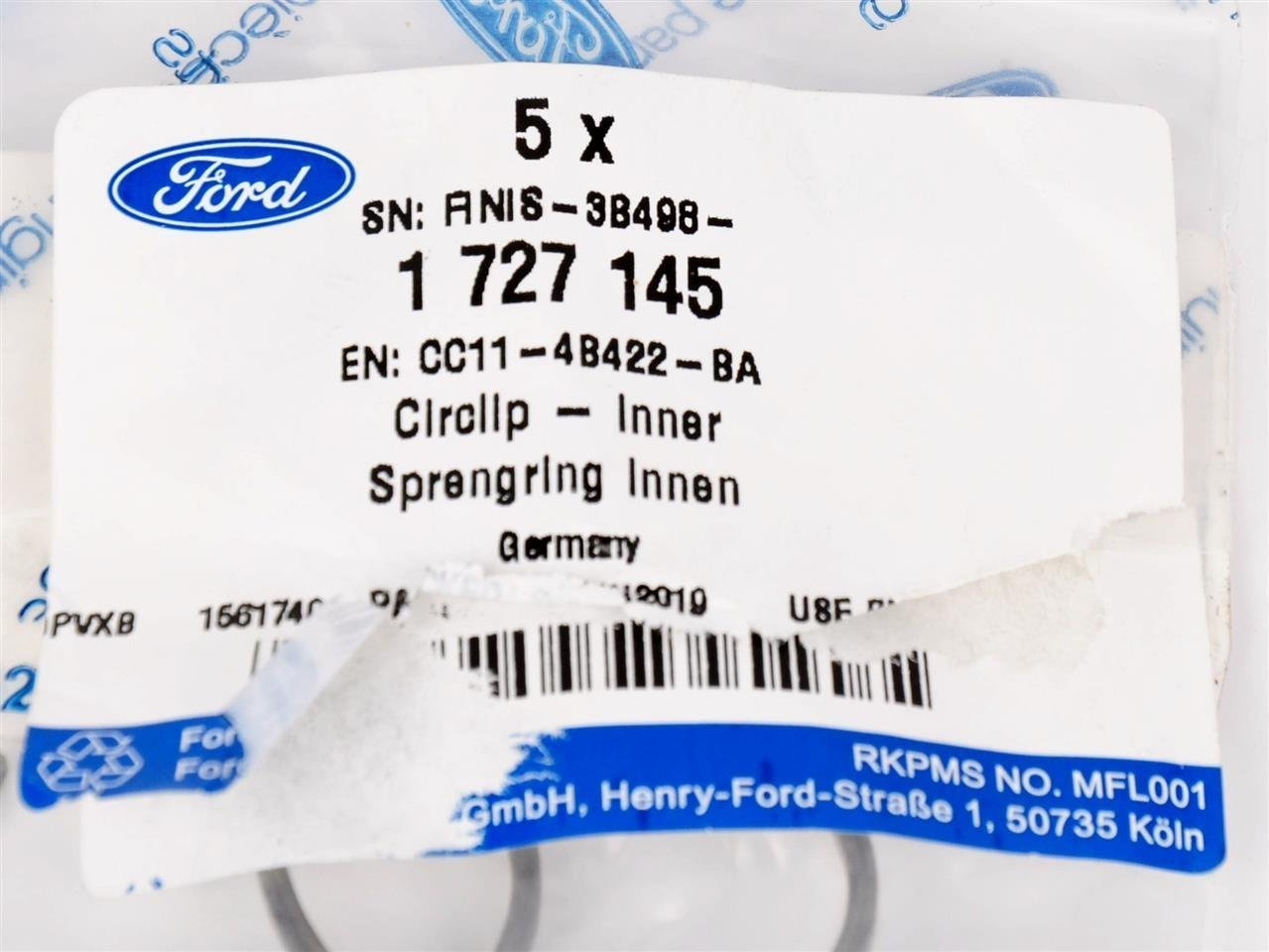 USTALACZ PÓŁOSI TRANSIT 11- 14- 19- CUSTOM 12- _ 1727145 _ CC11-4B422-BA