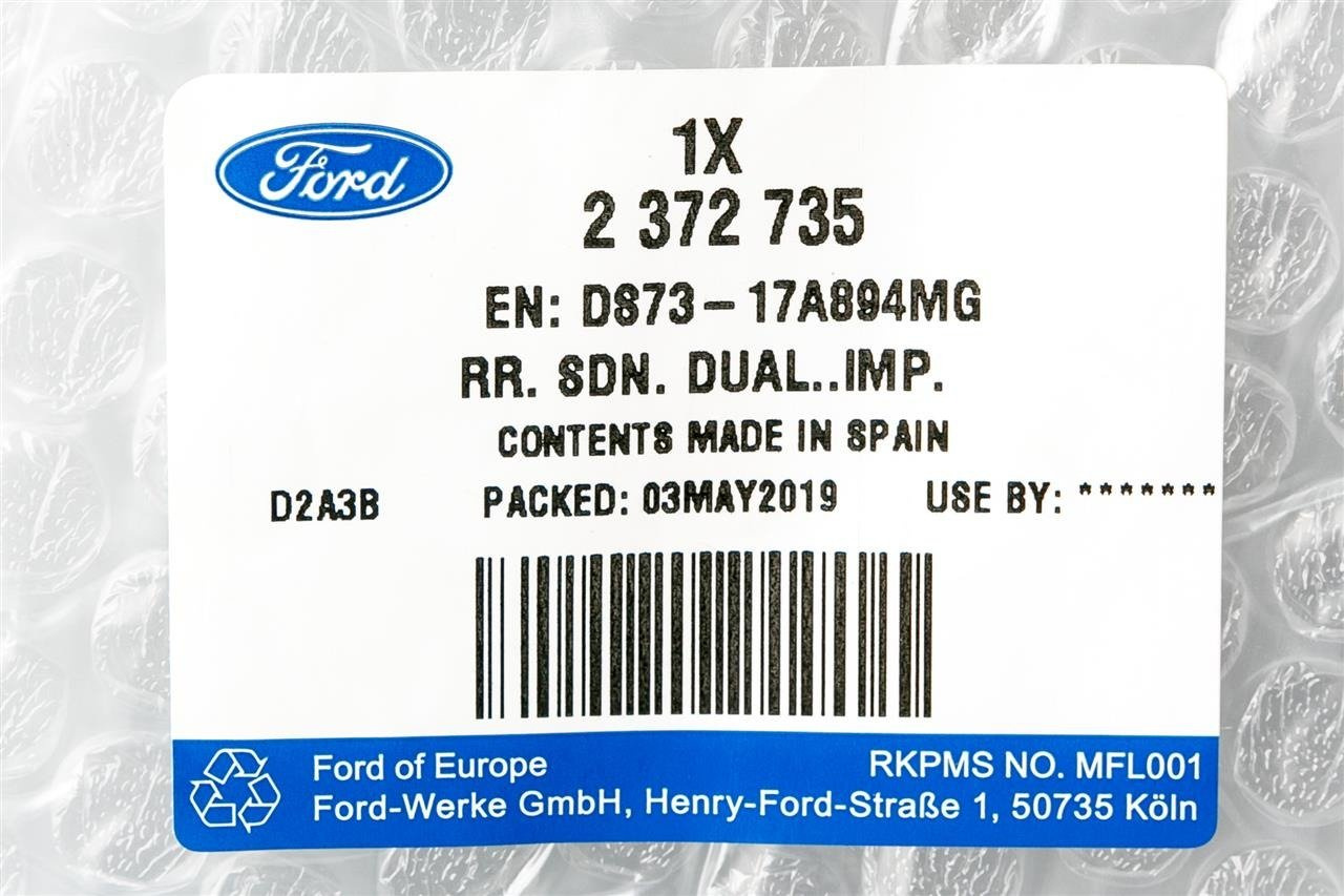 SPOJLER HOKEJ ZDERZAKA TYŁ MONDEO MK5 2014- _ 2372735 _ DS73-17A894-MGXWAA _ GTU_07